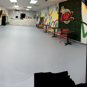 It's A Wrap Cafe - One reviewer said we have dirty floors! lol no they are GREY and people walk on them 8 hours in a day! - Salad Near Me - McDonough, Georgia It's A Wrap Cafe - One reviewer said we have dirty floors! lol no they are GREY and people walk on them 8 hours in a day! - Salad Near Me - McDonough, Georgia