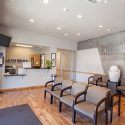 Allmed Medical Center - Allmed Reception Area where you are greeted with friendly staff members.
