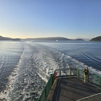 Anacortes Ferry Terminal - From the deck. - Ferries Near Me - Anacortes, Washington Anacortes Ferry Terminal - From the deck. - Ferries Near Me - Anacortes, Washington