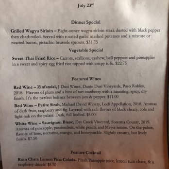 On Broadway - Featured menu (July 2021) - Italian Near Me - Helena, Montana