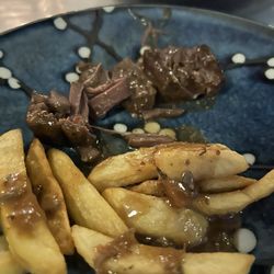 Zurich - Such a delicious beef stew with fries.