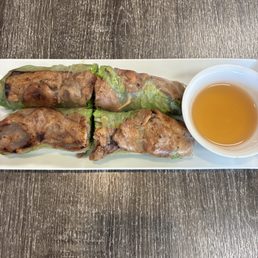 Grilled Pork Spring Roll Grilled Pork Spring Roll