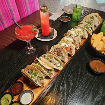 KAVAS Tacos + Tequila - 3 foot taco board - Bars Near Me - Orlando, Florida KAVAS Tacos + Tequila - 3 foot taco board - Bars Near Me - Orlando, Florida