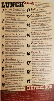 Menu photo 2 Mi Ranchito Valliant, OK Menu photo 2 Mi Ranchito Valliant, OK