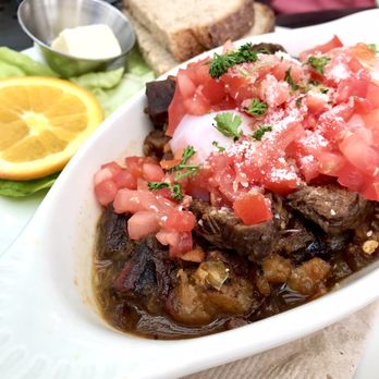 Urth Caffe - Natural Beef Hash. Tender & hearty. Goes well with a slice of the bread and slather of butter. - Coffee & Tea Near Me - Laguna Beach, California Urth Caffe - Natural Beef Hash. Tender & hearty. Goes well with a slice of the bread and slather of butter. - Coffee & Tea Near Me - Laguna Beach, California