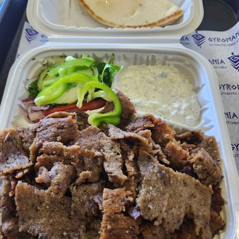 Gyromania - Big portion good food. Lamb gyro plate 20 bux - Greek Near Me - Oxnard, California Gyromania - Big portion good food. Lamb gyro plate 20 bux - Greek Near Me - Oxnard, California
