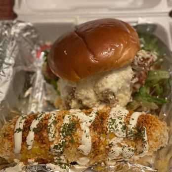 Sauce the City - Kool Ranch Chicken Sand and Corn - Desserts Near Me - Cleveland, Ohio Sauce the City - Kool Ranch Chicken Sand and Corn - Desserts Near Me - Cleveland, Ohio