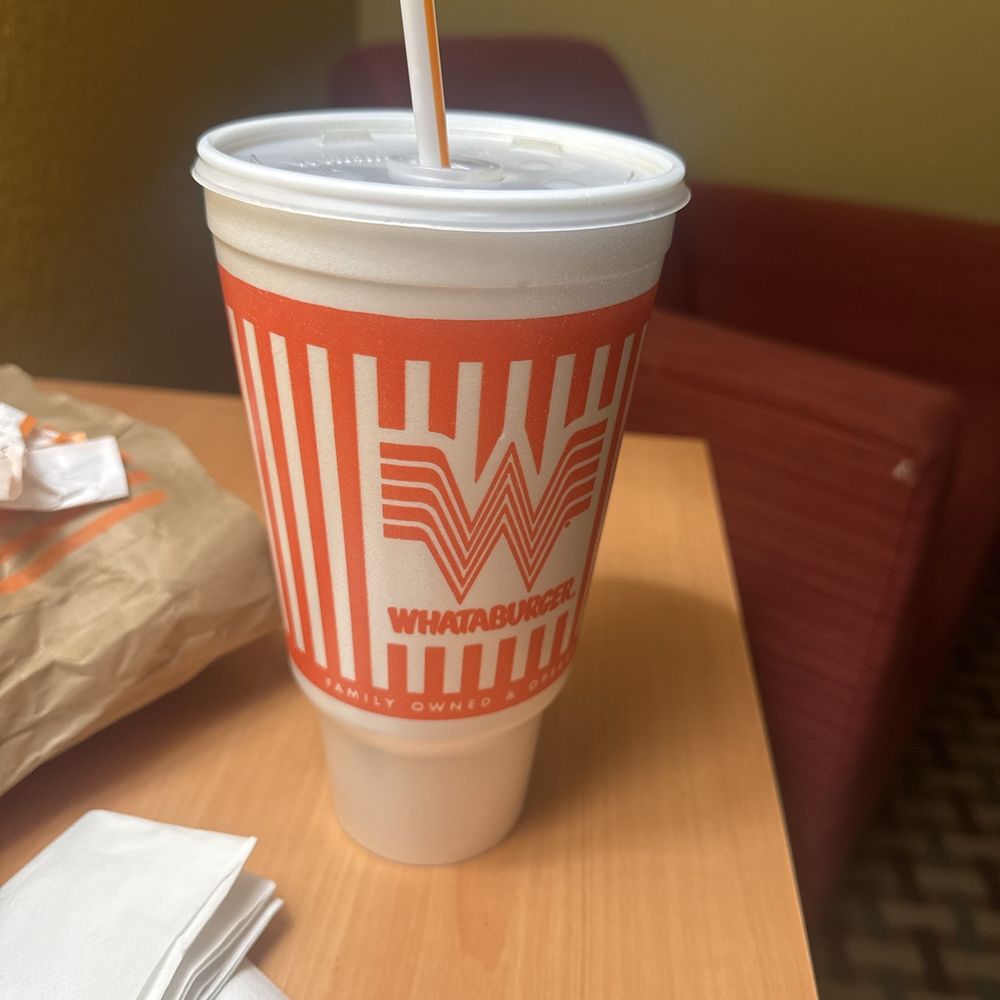 Whataburger - Large Drink - Burgers Near Me - Lubbock, Texas
