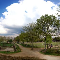 Tierpark Krüzen - Überblick vom Eingang aus