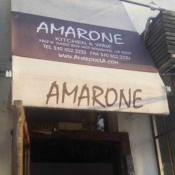 Amarone Kitchen & Wine - Exterior - Italian Near Me - Los Angeles, California