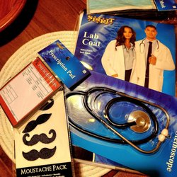 Spirit Halloween - Oct 2022: $29 for the lab coat. I was surprised prices were not higher.