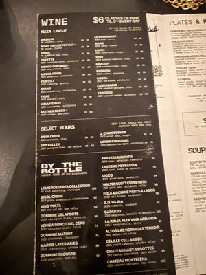 Menu photo 2 Postino Grant Tucson, AZ Menu photo 2 Postino Grant Tucson, AZ