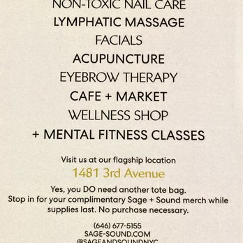 Sage + Sound - Sage and Sound 05/14/23 - Cosmetics & Beauty Supply Near Me - New York, New York