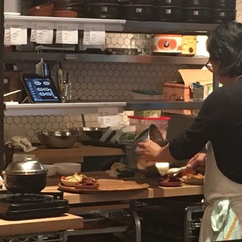 Han Oak - Chef is cooking my rice bowl and fixing up some apps for another table. - Korean Near Me - Portland, Oregon Han Oak - Chef is cooking my rice bowl and fixing up some apps for another table. - Korean Near Me - Portland, Oregon