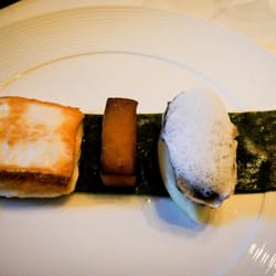 Picardy Place - Pan roasted Scottish Halibut Fillet: Herb Crusted, Confit Turnip, Butter Poached Oyster, Star Anise "Air"