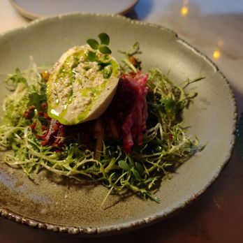 Glass Kitchen - "Burrata and beets" salad - Breakfast & Brunch Near Me - Markham, Ontario