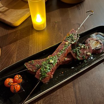 Anixi - Grilled steak shish kabob - Vegan Near Me - New York, New York