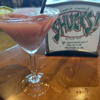 Shucks - Frozen cosmo martini - Seafood Near Me - Lake Charles, Louisiana