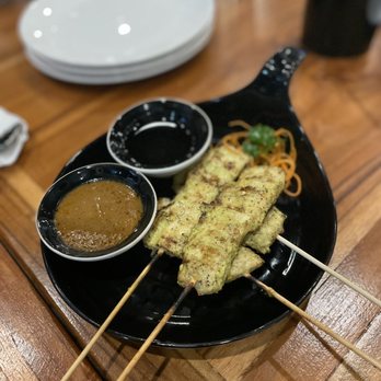 SAAO Thai & Sushi - Chicken Satay - Thai Near Me - Reston, Virginia SAAO Thai & Sushi - Chicken Satay - Thai Near Me - Reston, Virginia