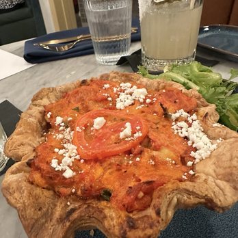 Hildee's - Tomato pie - Desserts Near Me - Wimberley, Texas