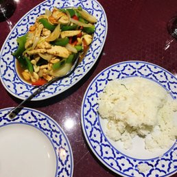 Cashew Chicken and Coconut Rice. Must order the coconut rice! Cashew Chicken and Coconut Rice. Must order the coconut rice!