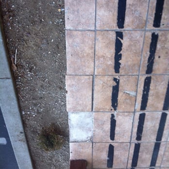 Silicon Valley Inn - Lose walk tiles on the walkway you could fall and break your head - Hotels Near Me - Belmont, California Silicon Valley Inn - Lose walk tiles on the walkway you could fall and break your head - Hotels Near Me - Belmont, California