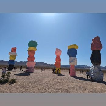 Seven Magic Mountains - Public Art Near Me - Las Vegas, Nevada