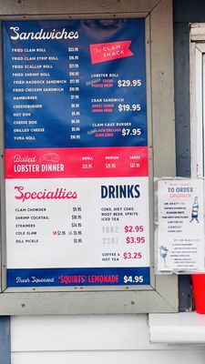 Menu photo 7 The Clam Shack Kennebunk, ME Menu photo 7 The Clam Shack Kennebunk, ME