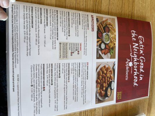 Menu photo 5 Applebee's Grill + Bar Durango, CO Menu photo 5 Applebee's Grill + Bar Durango, CO