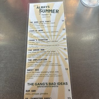 Terry's Office Tavern - Drinks menu - Pizza Near Me - Tacoma, Washington Terry's Office Tavern - Drinks menu - Pizza Near Me - Tacoma, Washington