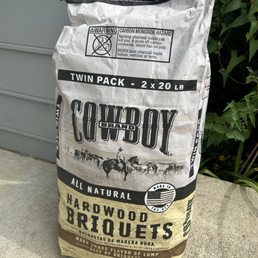 The half of the twin pack of charcoal I received