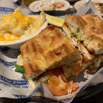 The Bar - Lynndale - Pesto Chicken Panini - Sports Bars Near Me - Appleton, Wisconsin