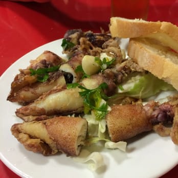 La Nube - Tapita de chipirones. - Beer Bar Near Me - Motril, GR