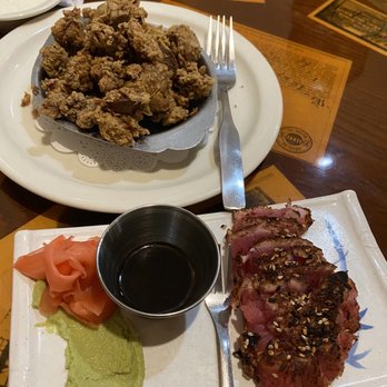 The Spudder Restaurant - Fried chicken livers and ahi - Steakhouses Near Me - Tulsa, Oklahoma
