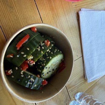 Sando Shack - Cucumber Salad - Sandwiches Near Me - Maplewood, Missouri
