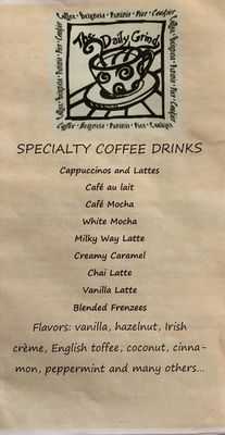 Menu photo 2 The Daily Grind Meridian, MS Menu photo 2 The Daily Grind Meridian, MS
