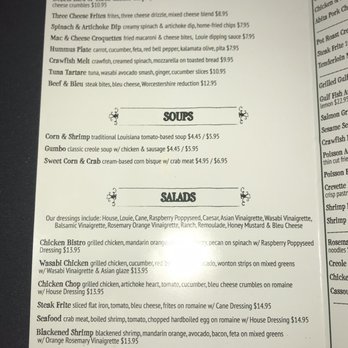 Bistro Byronz - Apps, soup and salad menu - Salad Near Me - Baton Rouge, Louisiana