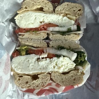 Brooklyn Water Bagel - The Greenpoint, no mushrooms, everything bagel, add avocado, tomato, and onions. - Bagels Near Me - Wesley Chapel, Florida Brooklyn Water Bagel - The Greenpoint, no mushrooms, everything bagel, add avocado, tomato, and onions. - Bagels Near Me - Wesley Chapel, Florida
