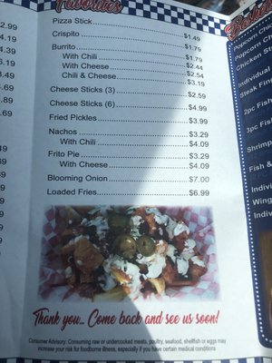 Menu photo 2 Dairy Treet Waldo, AR