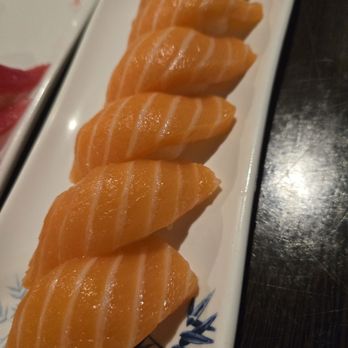 Sin City Sushi - Salmon nigiri - Sushi Bars Near Me - Las Vegas, Nevada
