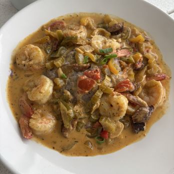 Beachview Breakfast And Grill - shrimp and grits (not impressed) - Breakfast & Brunch Near Me - Fort Walton Beach, Florida Beachview Breakfast And Grill - shrimp and grits (not impressed) - Breakfast & Brunch Near Me - Fort Walton Beach, Florida