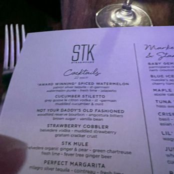 Stk Rooftop Menu STK STEAKHOUSE MIDTOWN NYC - Updated August 2025 - 2648 Photos & 2195 ...