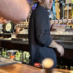Busby's West - Horrifically rude bartender - threw my drink and was so aggressive to every customer, not just me.