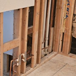 A&A Plumbing, Heating & Cooling - New copper piping.