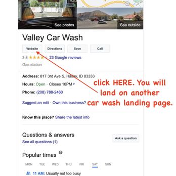 Valley Car Wash - Car Wash Near Me - Hailey, Idaho