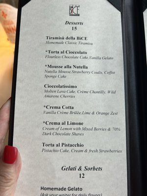 Menu photo 2 Bice Ristorante Orlando Orlando, FL Menu photo 2 Bice Ristorante Orlando Orlando, FL