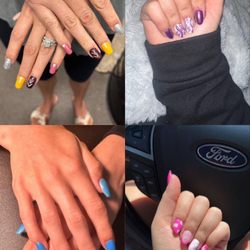 J Salon - Some of Kiley's nails.