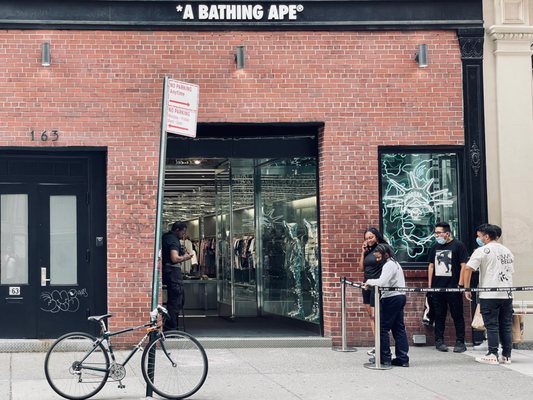 BAPE STORE NEW YORK SOHO by null