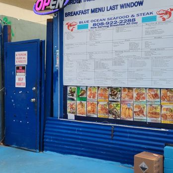 Blue Ocean Seafood & Steak - Food Trucks Near Me - Honolulu, Hawaii