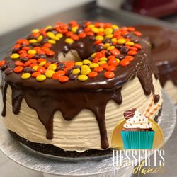 Desserts By Jolando “Specialty Bakeshop” - Chocolate Reese's Bundt Cake